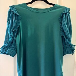 Express Green Casual Top